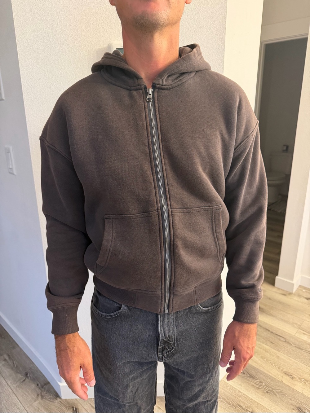 Hollister Sherpa hoodie